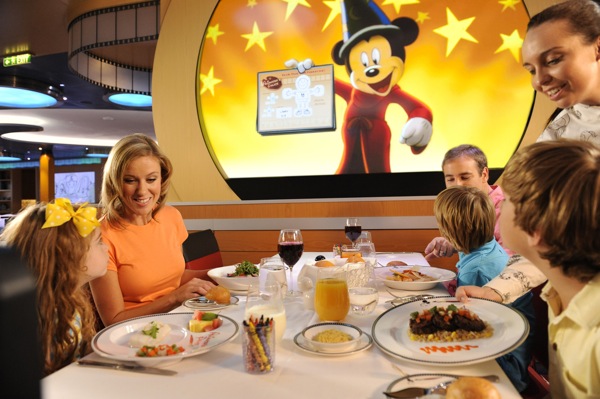 A family eats in Animator's palate