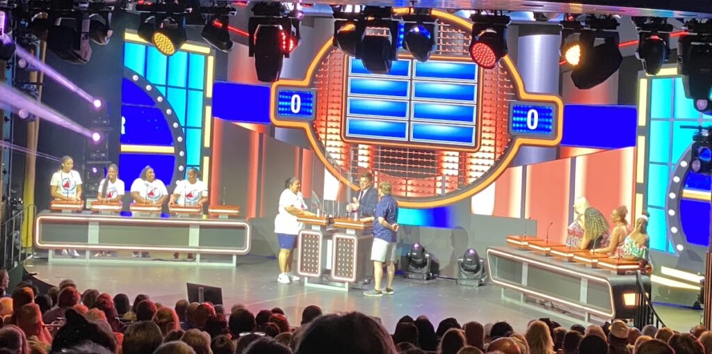 Carnival Mardi Gras family feud live