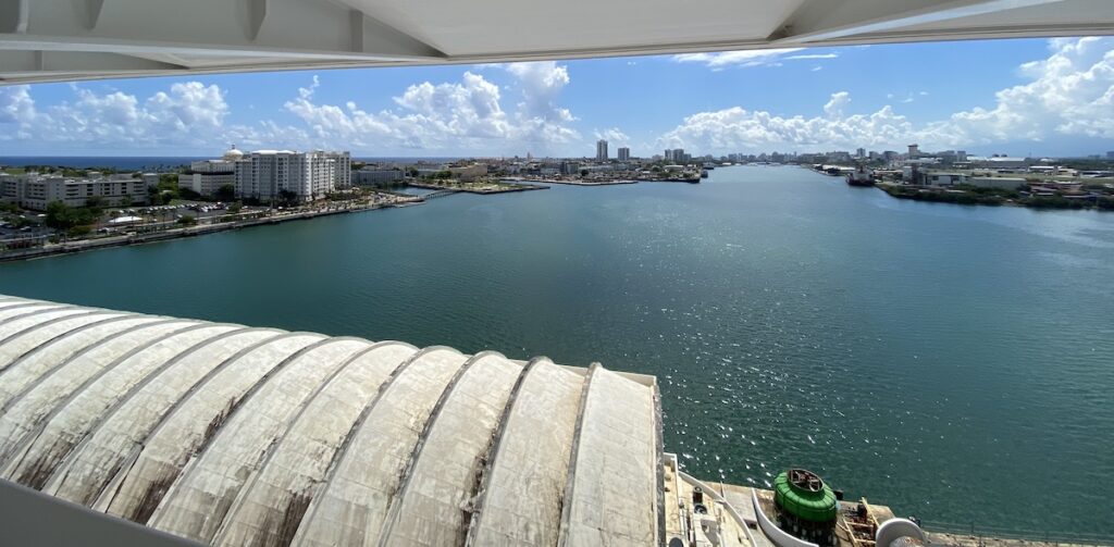 view from port of san juan