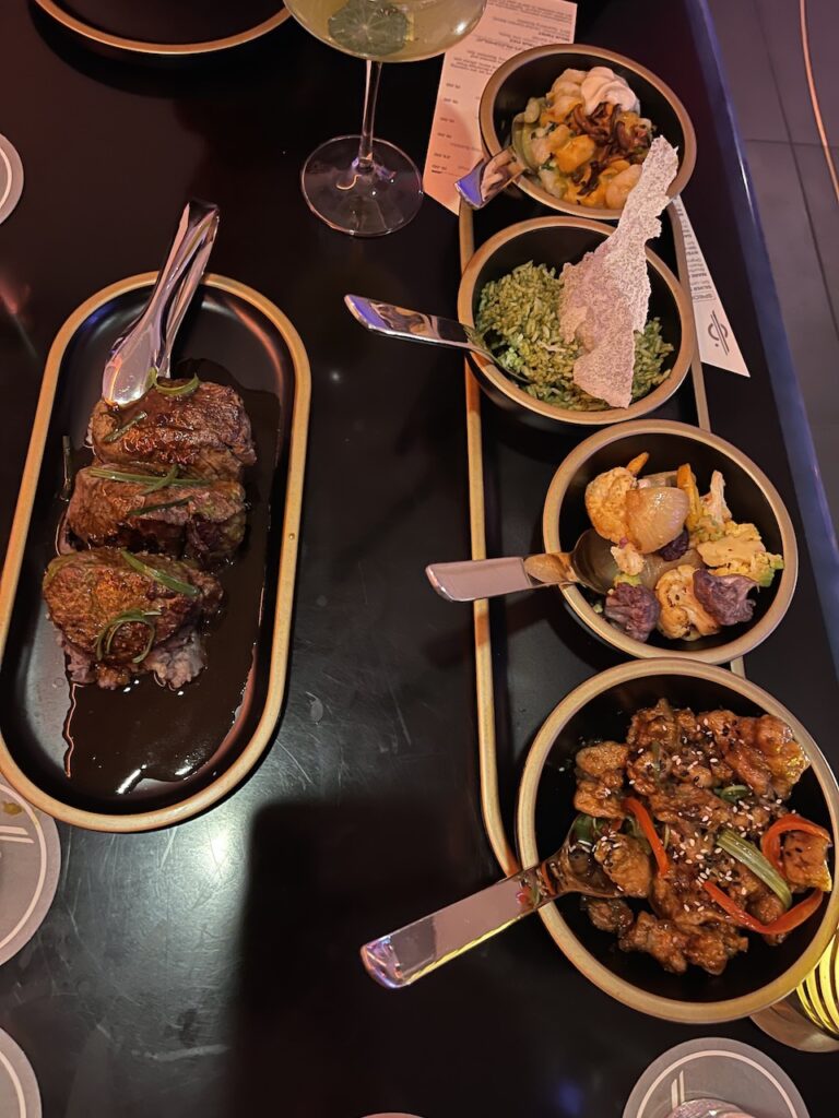 Food onboard the Star Wars Galactic Starcruiser
