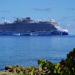 Norwegian Prima as seen from Great Stirrup Cay