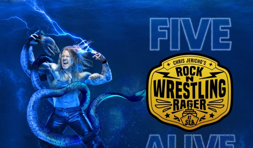 Chris Jerico underwater for the Chris Jericho to hold another Rock ‘N’ Wrestling Rager at Sea