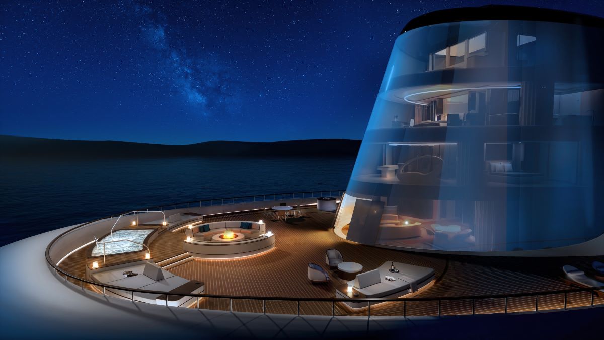 Four Seasons Yacht Funnel Suite Terrace