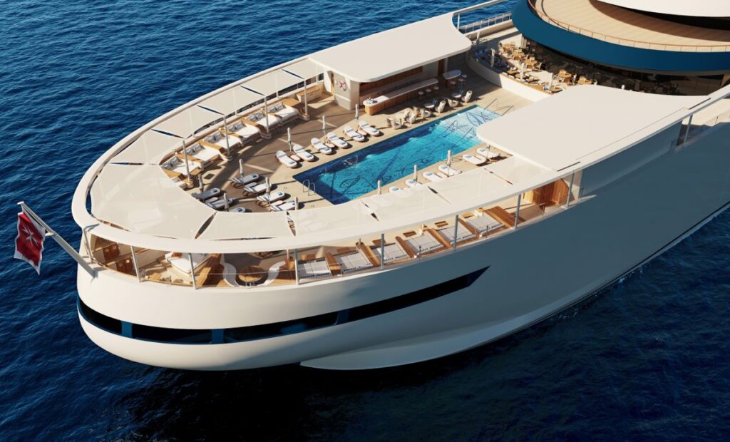 Four Seasons Yacht Pool Deck