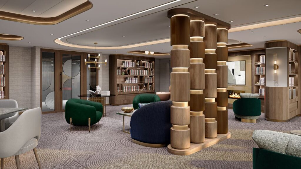 Artist rendering of Oceania Allura Library