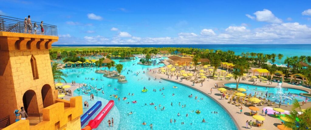 A playground in tropical paradise Starfish Lagoon is designed specifically for family fun