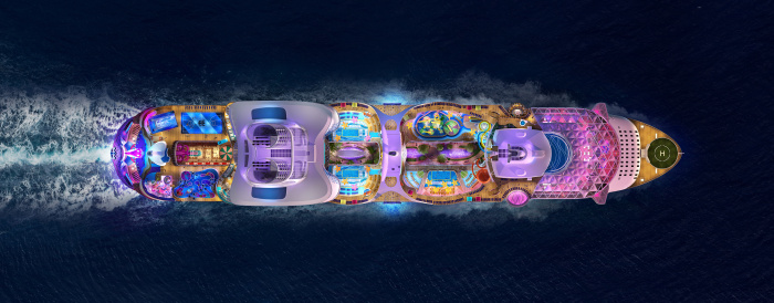 Artist rendering of Royal Caribbean's Utopia of the Seas