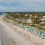 Aerial view of Disney Lookout Cay at Lighouse Point