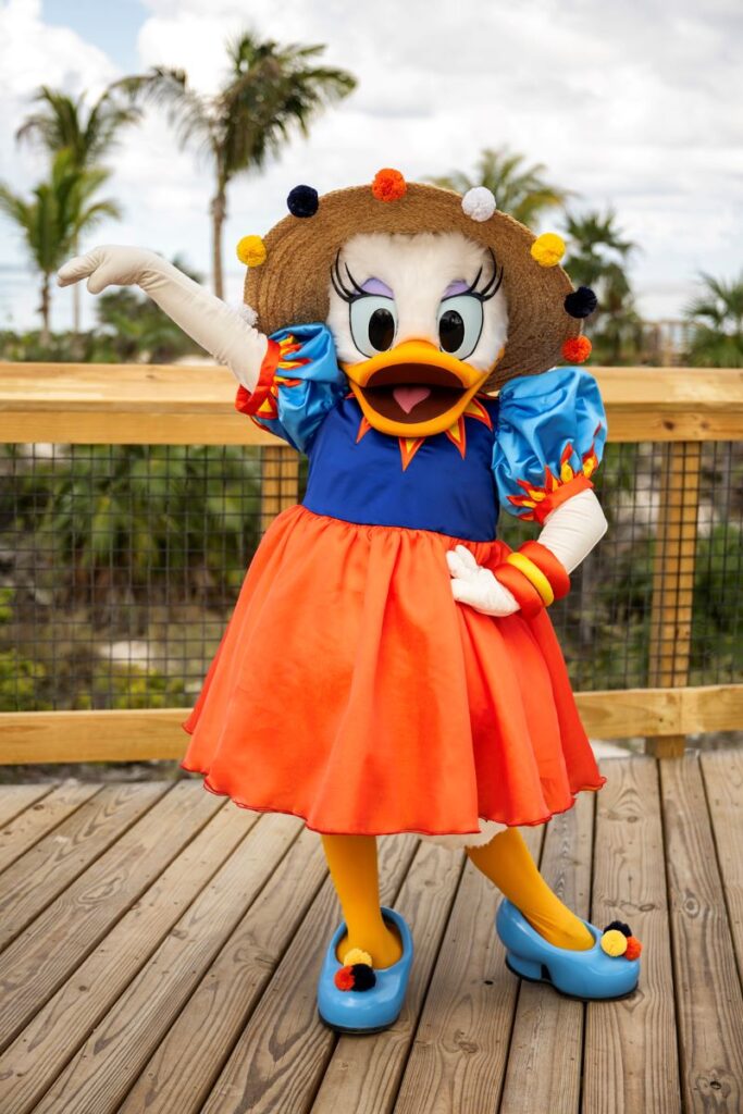 Daisy Duck at Disney Lookout Cay