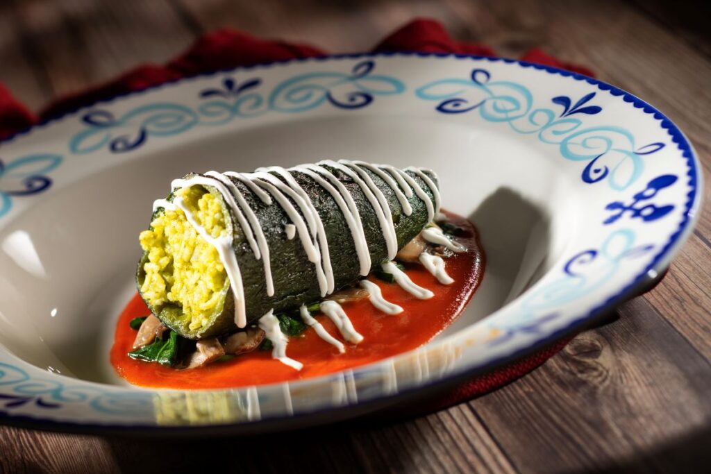 Plaza de Coco_ Blistered Poblano Pepper