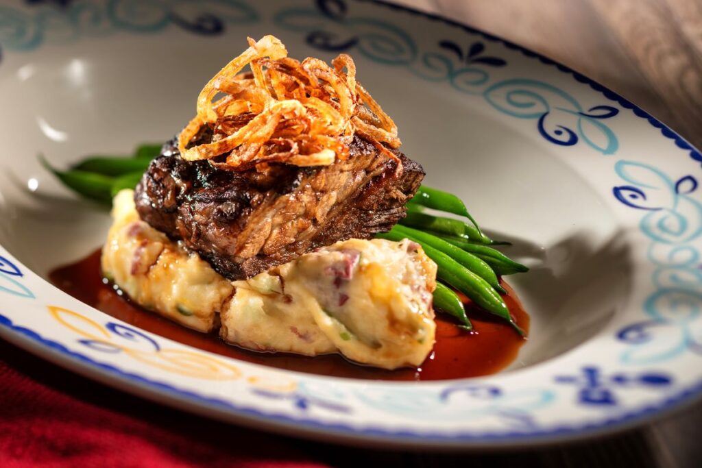 Plaza de Coco Enrique's Port Wine Braised Center Cut Beef Short Rib