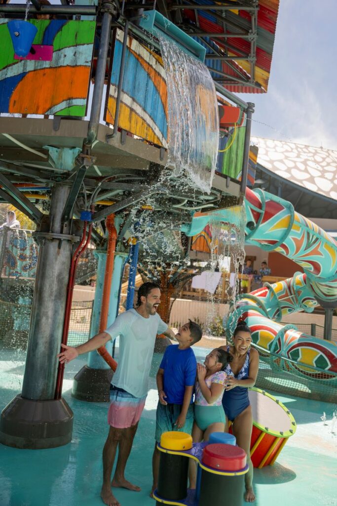 Rush Out, Gush Out Water Play at Lookout Cay