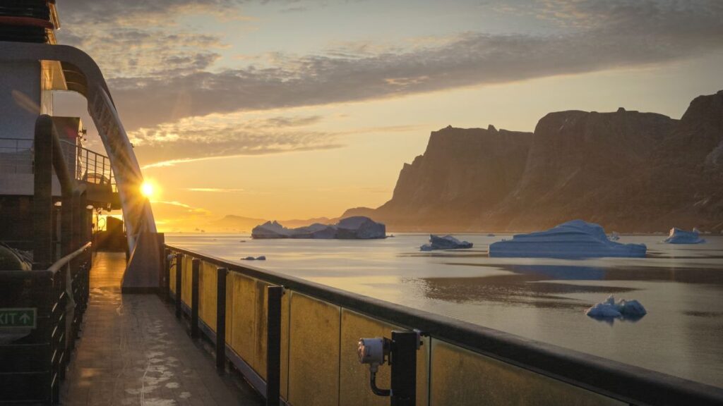 Cruising among Icebergs with Seabourn