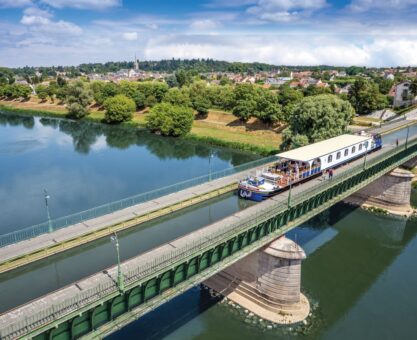 European Waterways Renaissance Cruising the Briare Aqueduct