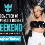 Meghan Trainor godmother of Utopia of the Seas